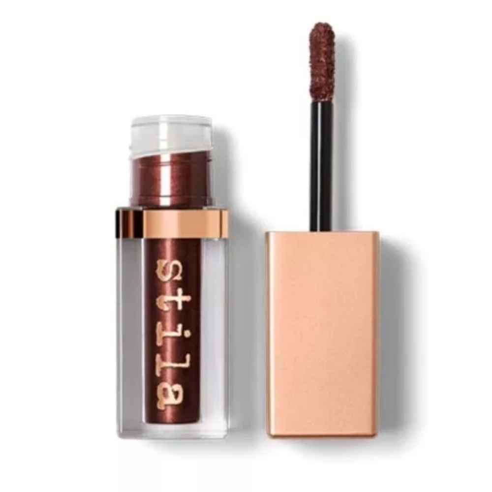 Stila Shimmer & Glow Liquid Eye Shadow In Shade "Twig" 4.5ml Chestnut Brown